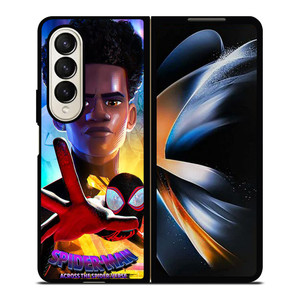 SPIDERMAN MILES MORALES ACROSS SPIDER-VERSE Samsung Galaxy Z Fold 4 Case Cover