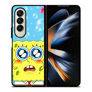 SPONGEBOB CUTE Samsung Galaxy Z Fold 4 Case Cover SPONGEBOB CUTE Samsung Galaxy Z Fold 4 Case Cover