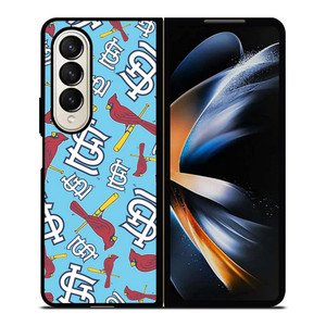 ST LOUIS CARDINALS LOGOS BASEBALL TEAM Samsung Galaxy Z Fold 4 Case Cover