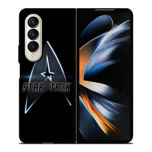 STAR TREK BLACK LOGO Samsung Galaxy Z Fold 4 Case Cover