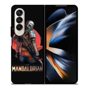 STAR WARS THE MANDALORIAN ART  Samsung Galaxy Z Fold 4 Case Cover
