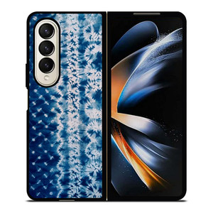STRETCHED CHIFFON FABRIC PATTERN Samsung Galaxy Z Fold 4 Case Cover