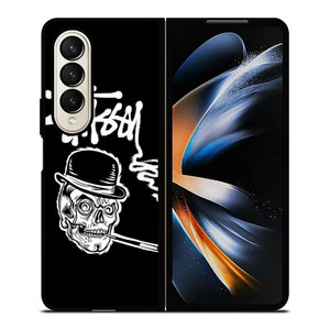 STUSSY SKULL LOGO Samsung Galaxy Z Fold 4 Case Cover