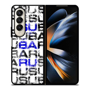 SUBARU CROSSWORD PUZZLE Samsung Galaxy Z Fold 4 Case Cover