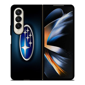 SUBARU VERTICAL LOGO Samsung Galaxy Z Fold 4 Case Cover