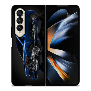 SUBARU WRX BLE CAR Samsung Galaxy Z Fold 4 Case Cover