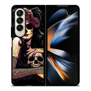 SUGAR SCHOOL TATTOO Samsung Galaxy Z Fold 4 Case Cover