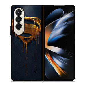 SUPERMAN GOLDEN LOGO Samsung Galaxy Z Fold 4 Case Cover