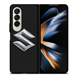 SUZUKI MOTOR CARBON LOGO Samsung Galaxy Z Fold 4 Case Cover