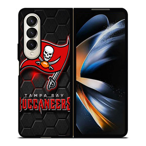 TAMPA BAY BUCCANEERS NFL Samsung Galaxy Z Fold 4 Case Cover TAMPA BAY BUCCANEERS NFL Samsung Galaxy Z Fold 4 Case Cover