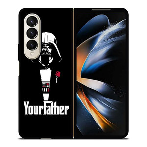 THE DARTH VADER YOUR FATHER STAR WARS Samsung Galaxy Z Fold 4 Case Cover THE DARTH VADER YOUR FATHER STAR WARS Samsung Galaxy Z Fold 4 Case Cover