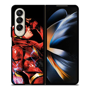 THE FLASH SUPERHERO DC Samsung Galaxy Z Fold 4 Case Cover THE FLASH SUPERHERO DC Samsung Galaxy Z Fold 4 Case Cover