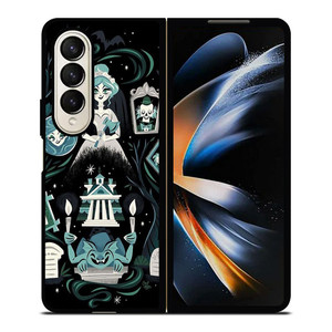 THE HAUNTED MANSION ART DISNEY Samsung Galaxy Z Fold 4 Case Cover THE HAUNTED MANSION ART DISNEY Samsung Galaxy Z Fold 4 Case Cover