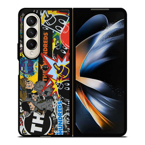 THE HUNDREDS BOMB COLLAGE Samsung Galaxy Z Fold 4 Case Cover