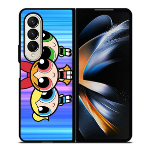 THE POWERPUFF GIRLS CARTOON Samsung Galaxy Z Fold 4 Case Cover THE POWERPUFF GIRLS CARTOON Samsung Galaxy Z Fold 4 Case Cover