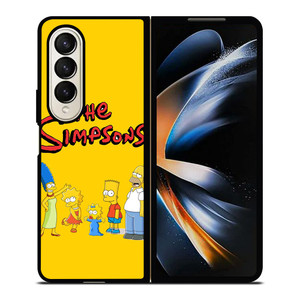 THE SIMPSONS FAMILY CARTOON Samsung Galaxy Z Fold 4 Case Cover
