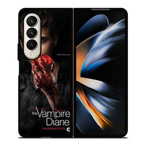 THE VAMPIRE DIARIES IAN SOMERHALDER Samsung Galaxy Z Fold 4 Case Cover
