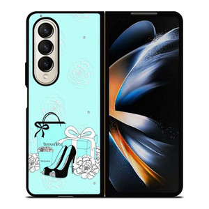 TIFFANY AND CO GIFT BOX Samsung Galaxy Z Fold 4 Case Cover