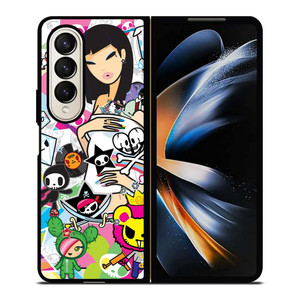 TOKIDOKI COLLAGE Samsung Galaxy Z Fold 4 Case Cover