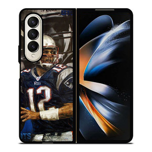 TOM BRADY NEW ENGLAND PATRIOTS NFL Samsung Galaxy Z Fold 4 Case Cover