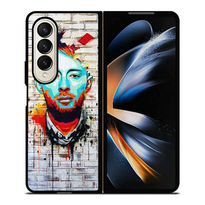 TOM YORKE RADIOHEAD ART Samsung Galaxy Z Fold 4 Case Cover