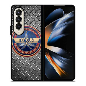 TOP GUN NAVY FIGHTER WEAPONS SCHOOL Samsung Galaxy Z Fold 4 Case Cover