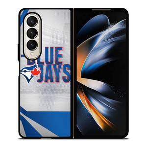 TORONTO BLUE JAYS ICON Samsung Galaxy Z Fold 4 Case Cover TORONTO BLUE JAYS ICON Samsung Galaxy Z Fold 4 Case Cover