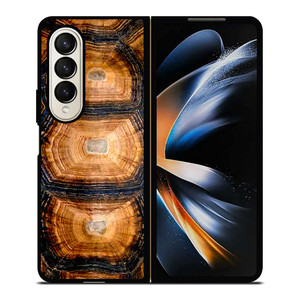 TORTOISE SHELL TEXTURES Samsung Galaxy Z Fold 4 Case Cover
