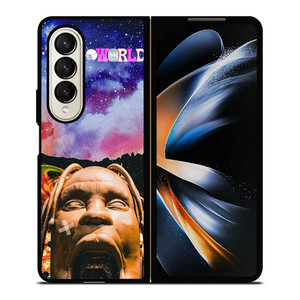 TRAVIS SCOTT ASTROWORLD Samsung Galaxy Z Fold 4 Case Cover TRAVIS SCOTT ASTROWORLD Samsung Galaxy Z Fold 4 Case Cover