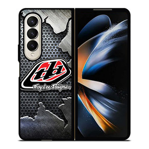 TROY LEE DESIGN EMBLEM Samsung Galaxy Z Fold 4 Case Cover TROY LEE DESIGN EMBLEM Samsung Galaxy Z Fold 4 Case Cover