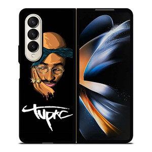 TUPAC SHAKUR ART Samsung Galaxy Z Fold 4 Case Cover