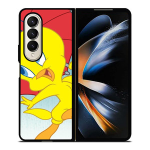 TWEETY BIRD AND UMBRELLA Samsung Galaxy Z Fold 4 Case Cover TWEETY BIRD AND UMBRELLA Samsung Galaxy Z Fold 4 Case Cover