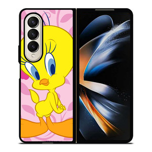 TWEETY BIRD CUTE Looney Tunes Samsung Galaxy Z Fold 4 Case Cover TWEETY BIRD CUTE Looney Tunes Samsung Galaxy Z Fold 4 Case Cover