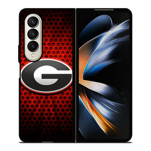 UGA GEORGIA BULLDOGS LOGO  Samsung Galaxy Z Fold 4 Case Cover