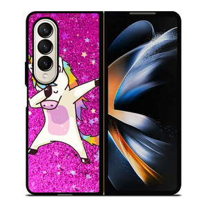 UNICORN DAB PURPLE Samsung Galaxy Z Fold 4 Case Cover