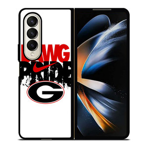 UNIVERSITY OF GEORGIA BULLDOGS ART Samsung Galaxy Z Fold 4 Case Cover