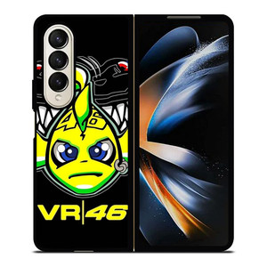 VALENTINO ROSSI 46 LOGO Samsung Galaxy Z Fold 4 Case Cover VALENTINO ROSSI 46 LOGO Samsung Galaxy Z Fold 4 Case Cover