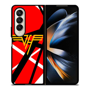 VAN HALLEN RED ABSTRACT LOGO Samsung Galaxy Z Fold 4 Case Cover VAN HALLEN RED ABSTRACT LOGO Samsung Galaxy Z Fold 4 Case Cover