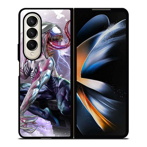 VENOM PINK VENOMVERSE Samsung Galaxy Z Fold 4 Case Cover VENOM PINK VENOMVERSE Samsung Galaxy Z Fold 4 Case Cover