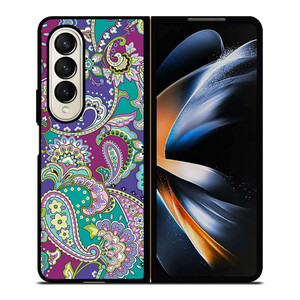 VERA BRADLEY FLOWER CF Samsung Galaxy Z Fold 4 Case Cover VERA BRADLEY FLOWER CF Samsung Galaxy Z Fold 4 Case Cover