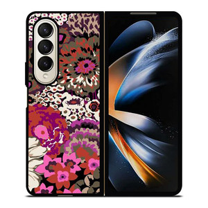 VERA BRADLEY ROSEWOOD Samsung Galaxy Z Fold 4 Case Cover