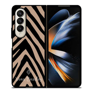 VERA BRADLEY ZEBRA PATTERN Samsung Galaxy Z Fold 4 Case Cover VERA BRADLEY ZEBRA PATTERN Samsung Galaxy Z Fold 4 Case Cover