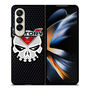 VICTORY MOTORCYCLE SKULL LOGO Samsung Galaxy Z Fold 4 Case Cover VICTORY MOTORCYCLE SKULL LOGO Samsung Galaxy Z Fold 4 Case Cover