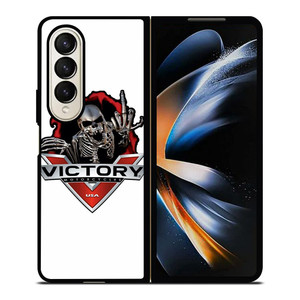 VICTORY MOTORCYCLE SKULL USA LOGO Samsung Galaxy Z Fold 4 Case Cover VICTORY MOTORCYCLE SKULL USA LOGO Samsung Galaxy Z Fold 4 Case Cover