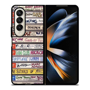 VINTAGE CASETTE COLLAGE Samsung Galaxy Z Fold 4 Case Cover