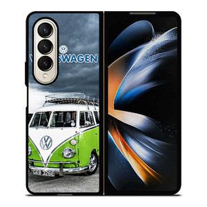 VW VOLKSWAGEN RETRO VAN Samsung Galaxy Z Fold 4 Case Cover