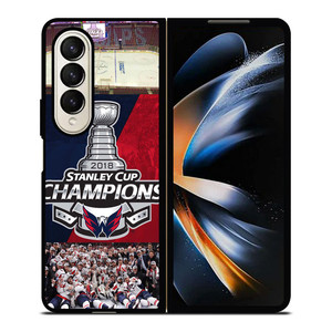 WASHINGTON CAPITALS CHAMPIONS Samsung Galaxy Z Fold 4 Case Cover