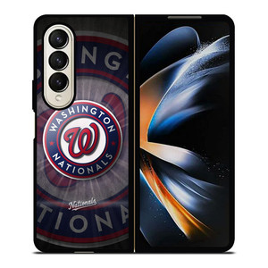 WASHINGTON NATIONALS BASEBALL ICON Samsung Galaxy Z Fold 4 Case Cover
