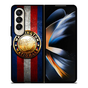 WASHINGTON NATIONALS GOLD LOGO Samsung Galaxy Z Fold 4 Case Cover WASHINGTON NATIONALS GOLD LOGO Samsung Galaxy Z Fold 4 Case Cover