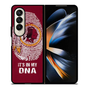 WASHINTON REDSKINS LOGO IT IS MY DNA Samsung Galaxy Z Fold 4 Case Cover